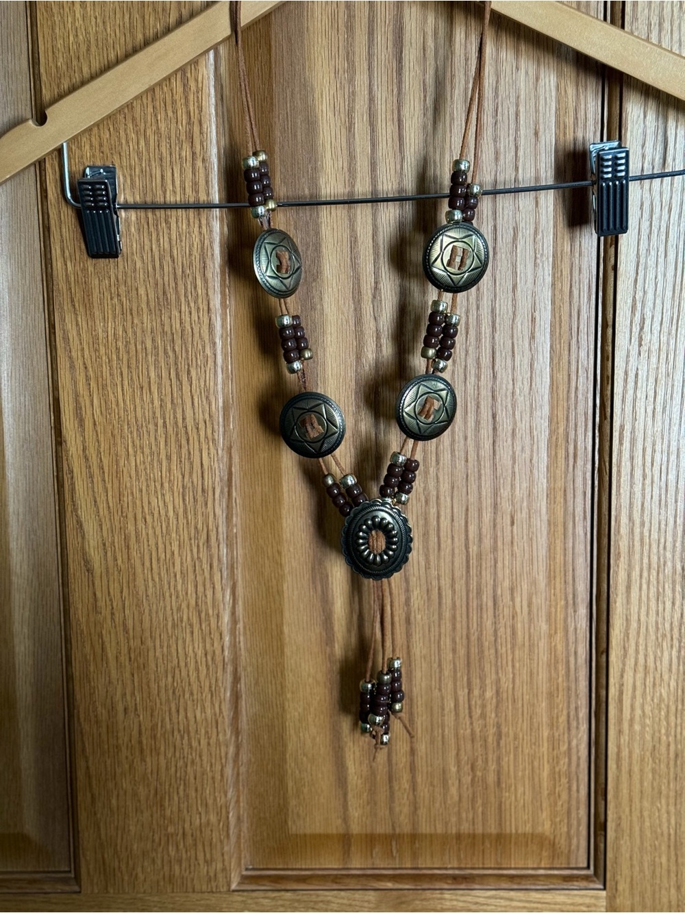 70’s Western-Style Concho Necklace